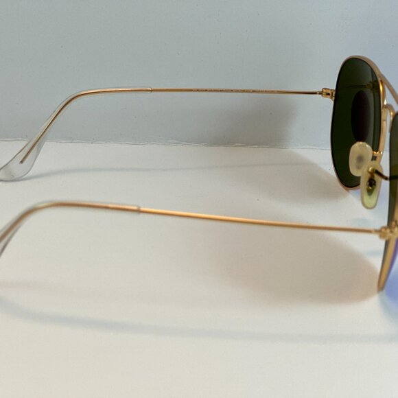 Ray-Ban RB3025 112/4L Aviator Sunglasses – Blue Polarized Lenses – Made in Italy - Picture 3 of 10